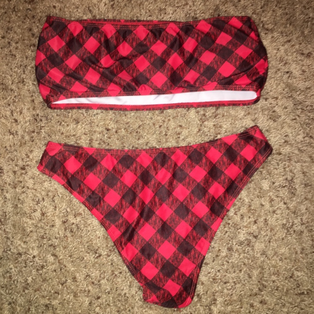 Black&red bikini
